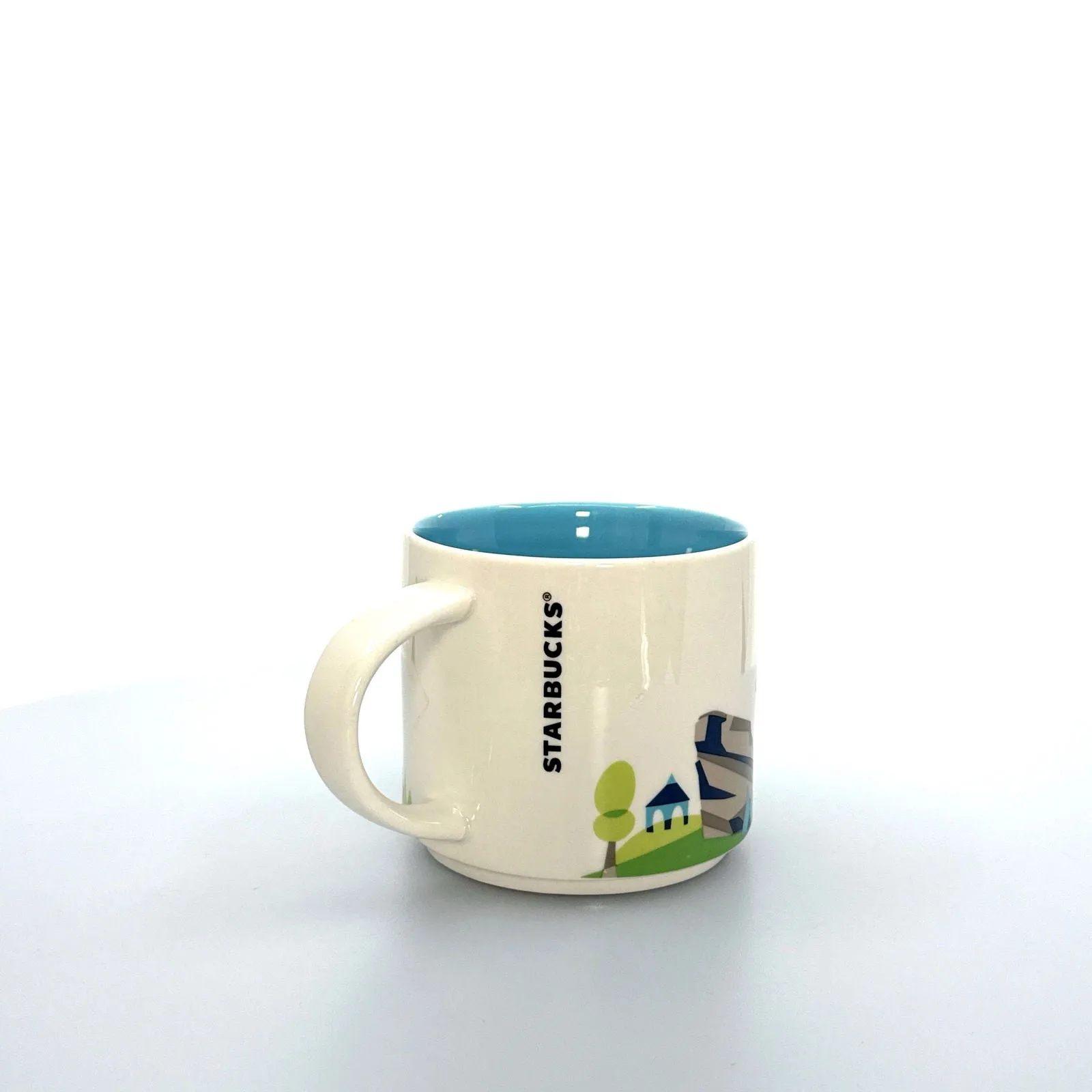 2013 Starbucks Denver YOU ARE HERE Coffee Mug 14oz Collectors Cup Pre-Owned