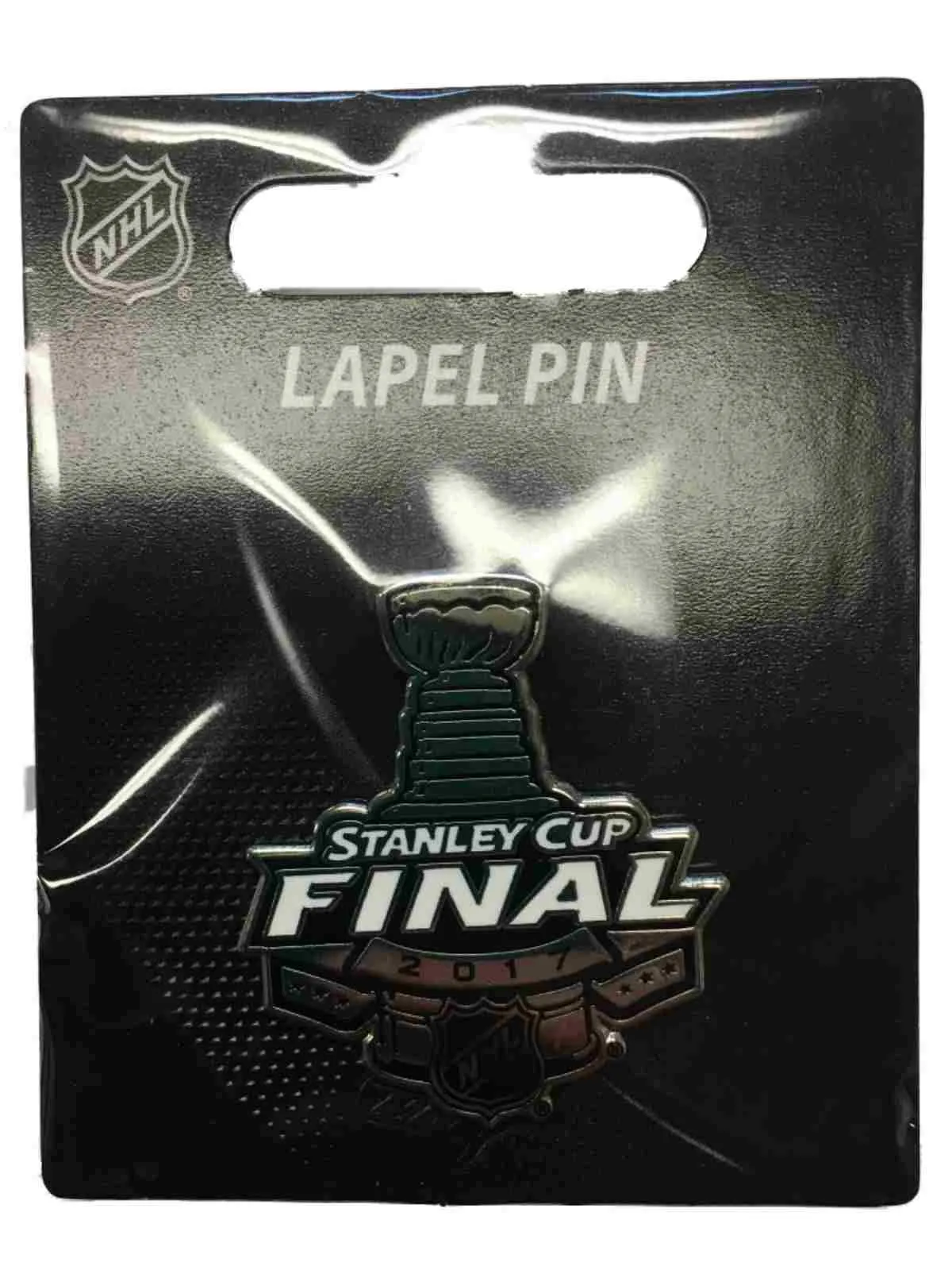 2017 NHL Stanley Cup Final Trophy Aminco Metal Lapel Pin