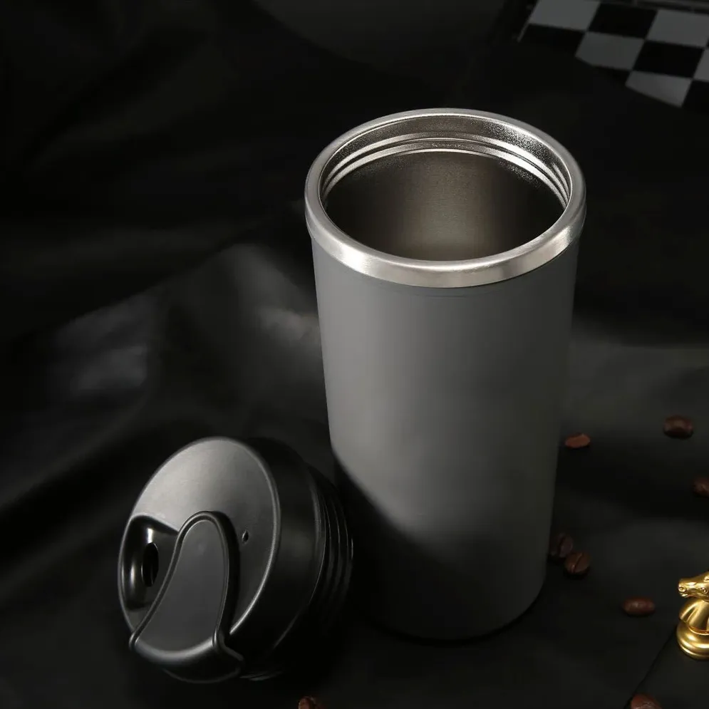 350ml 500ml Stainless Steel Suction Mug