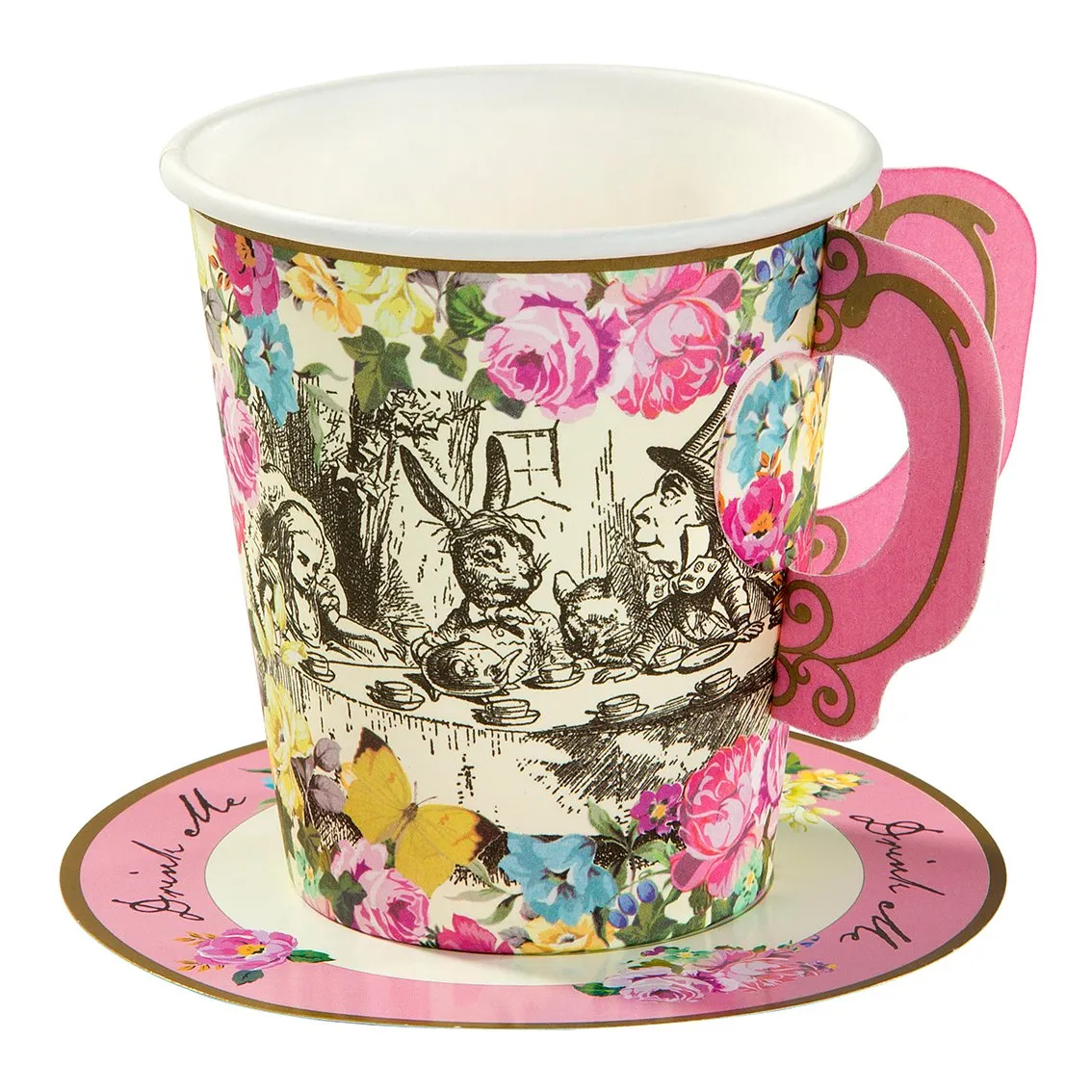 Alice in Wonderland Tea Party | Cups & Saucers Set