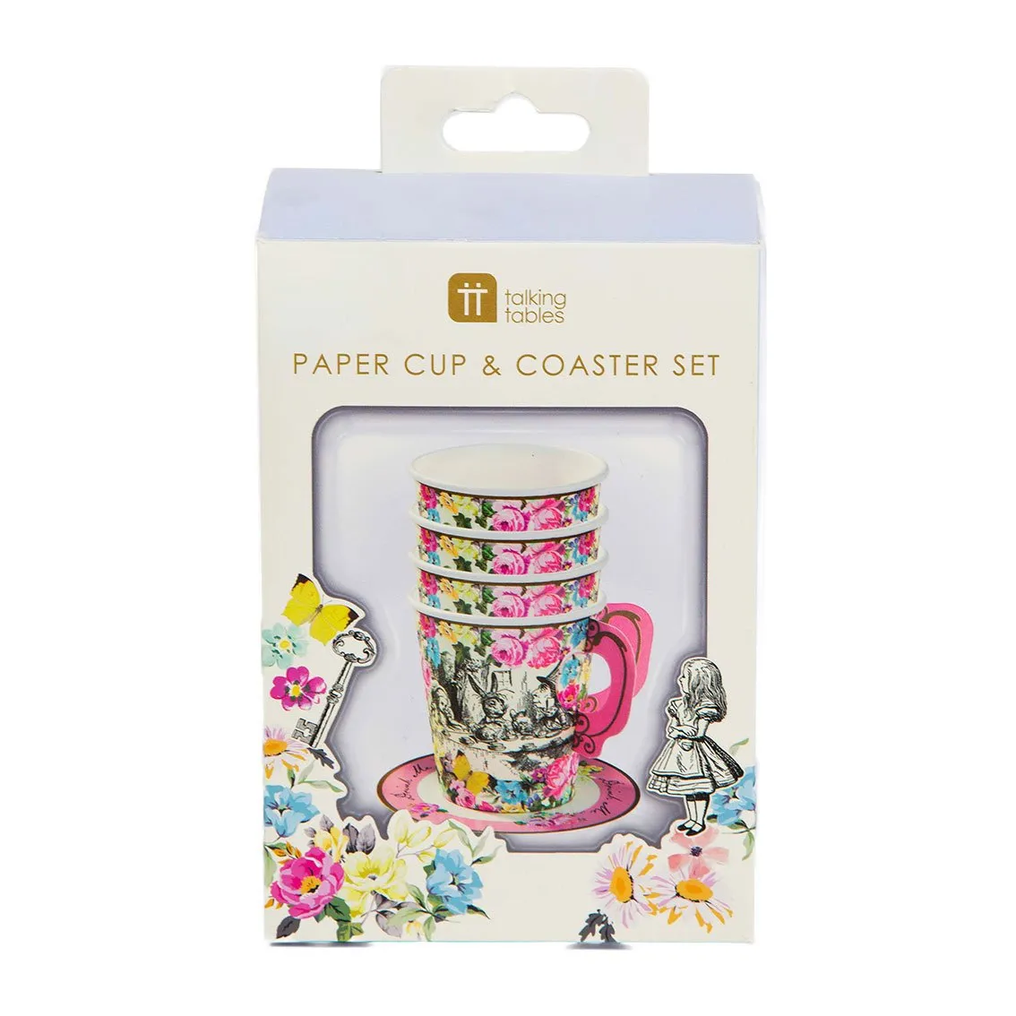 Alice in Wonderland Tea Party | Cups & Saucers Set