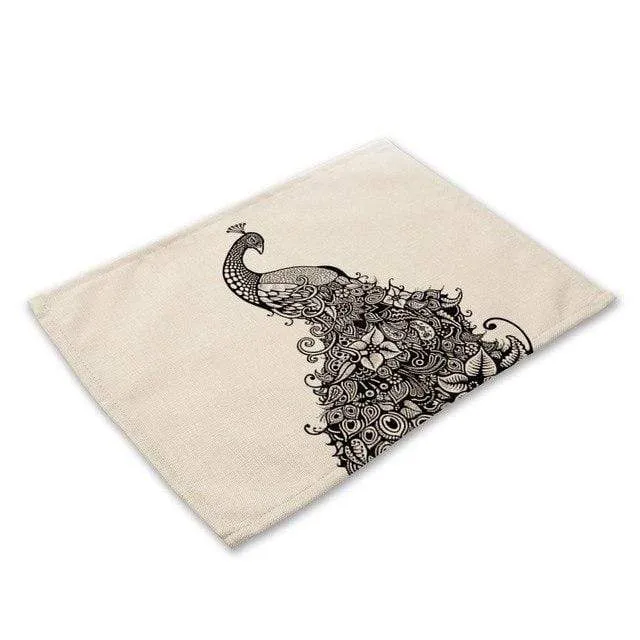 Animal Print  Placemats