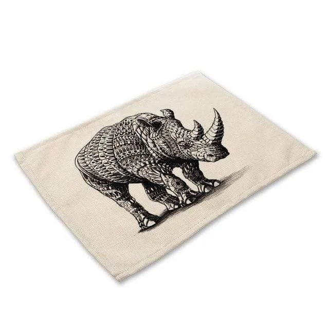 Animal Print  Placemats