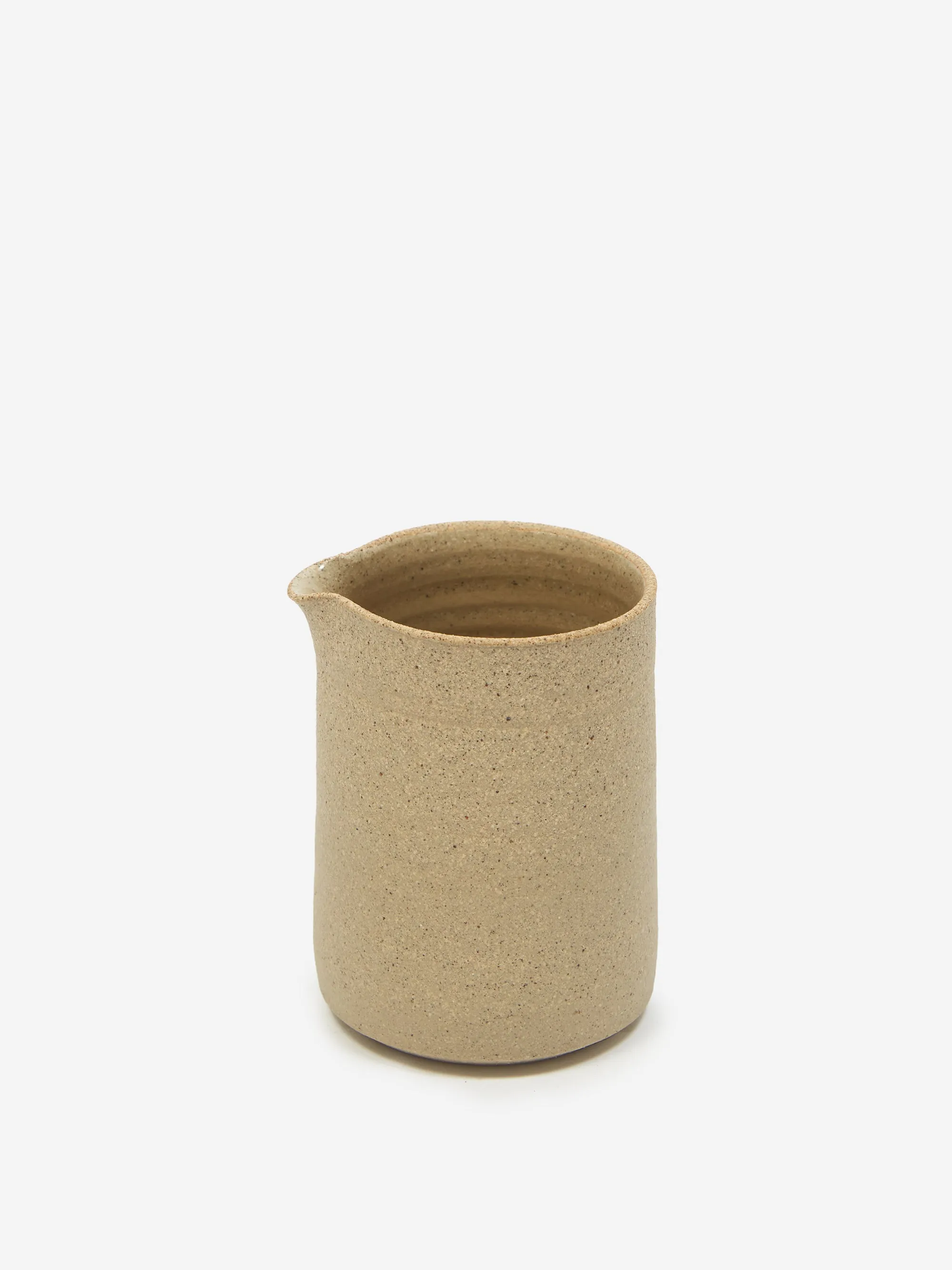 AR Ceramics Handmade Milk Jug - Sand