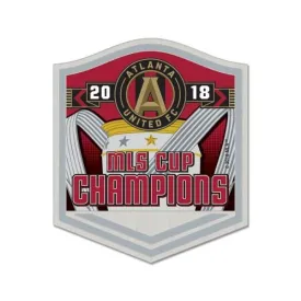 Atlanta United FC 2018 MLS Cup Champions WinCraft Metal Lapel Pin