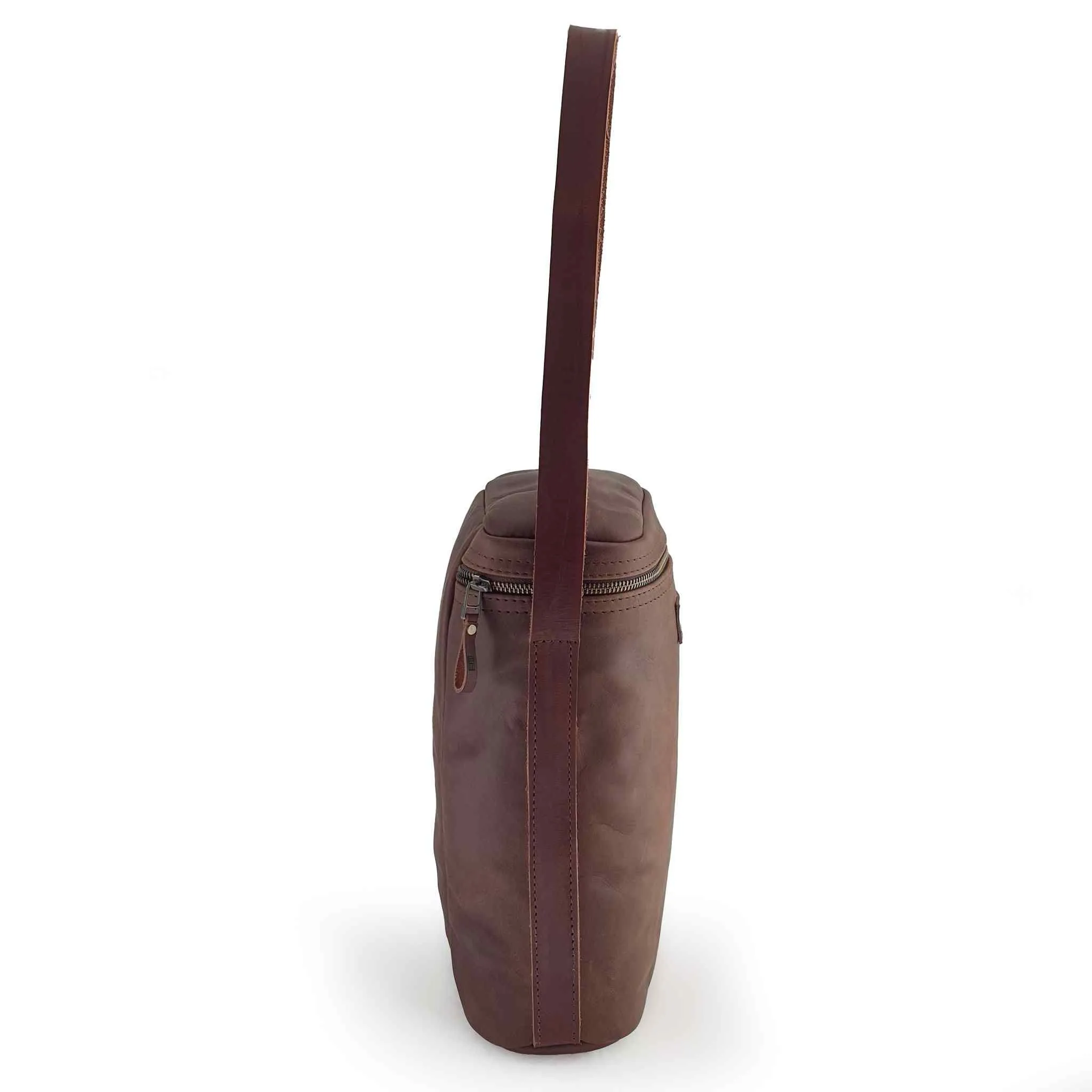 Bark And Mill Leather Wine Cooler