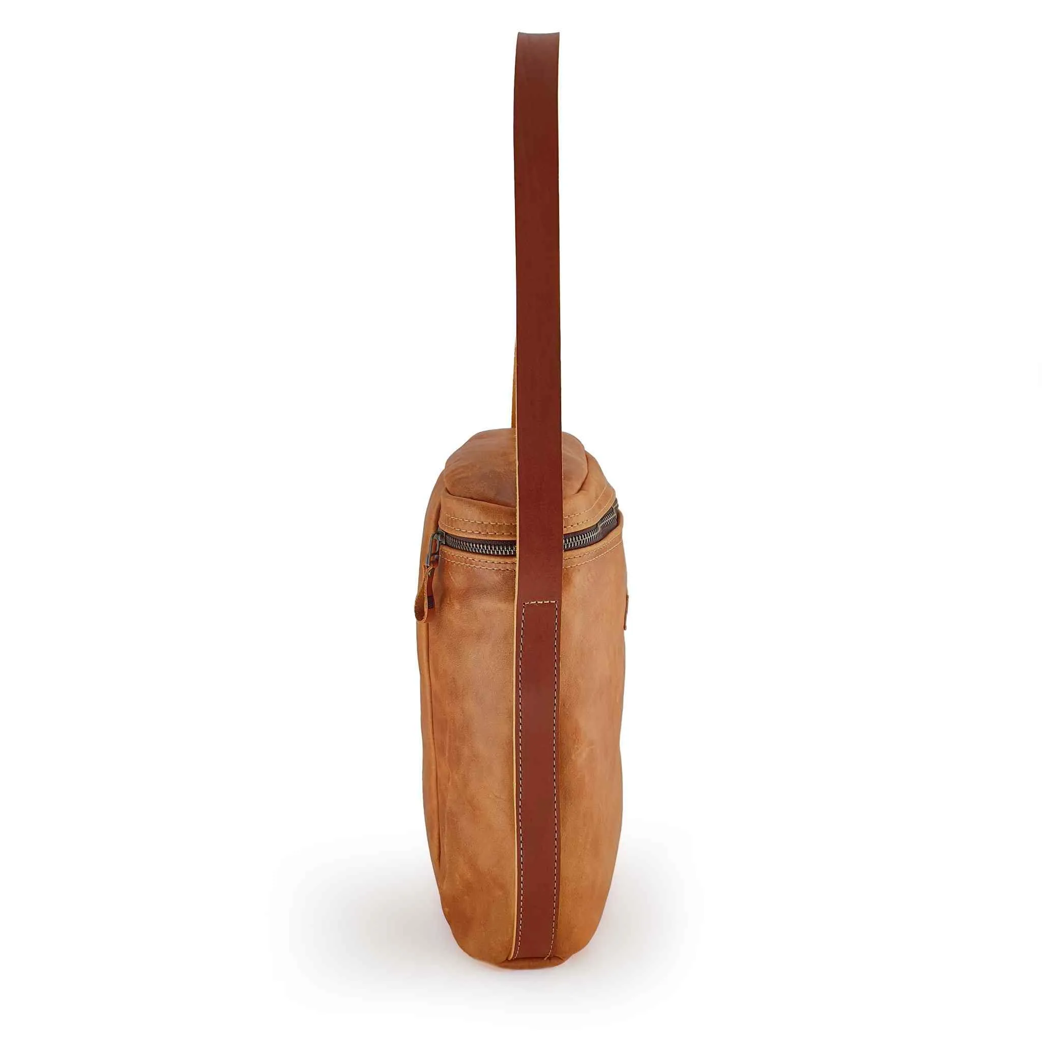 Bark And Mill Leather Wine Cooler