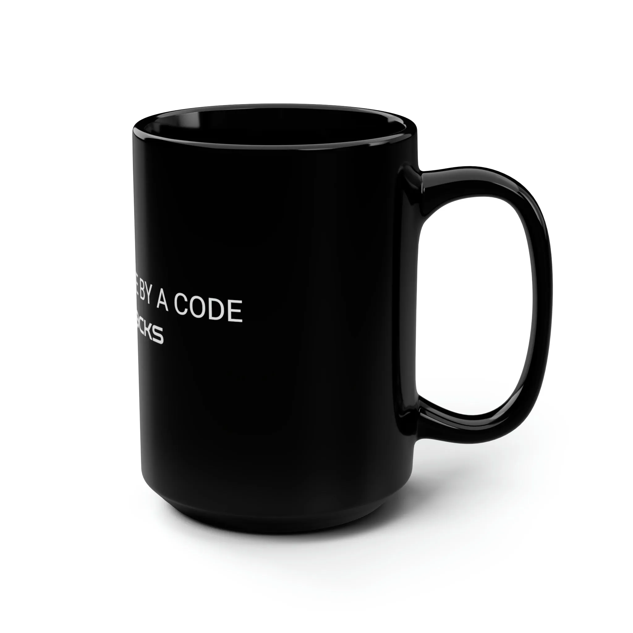 Black Mug, 15oz