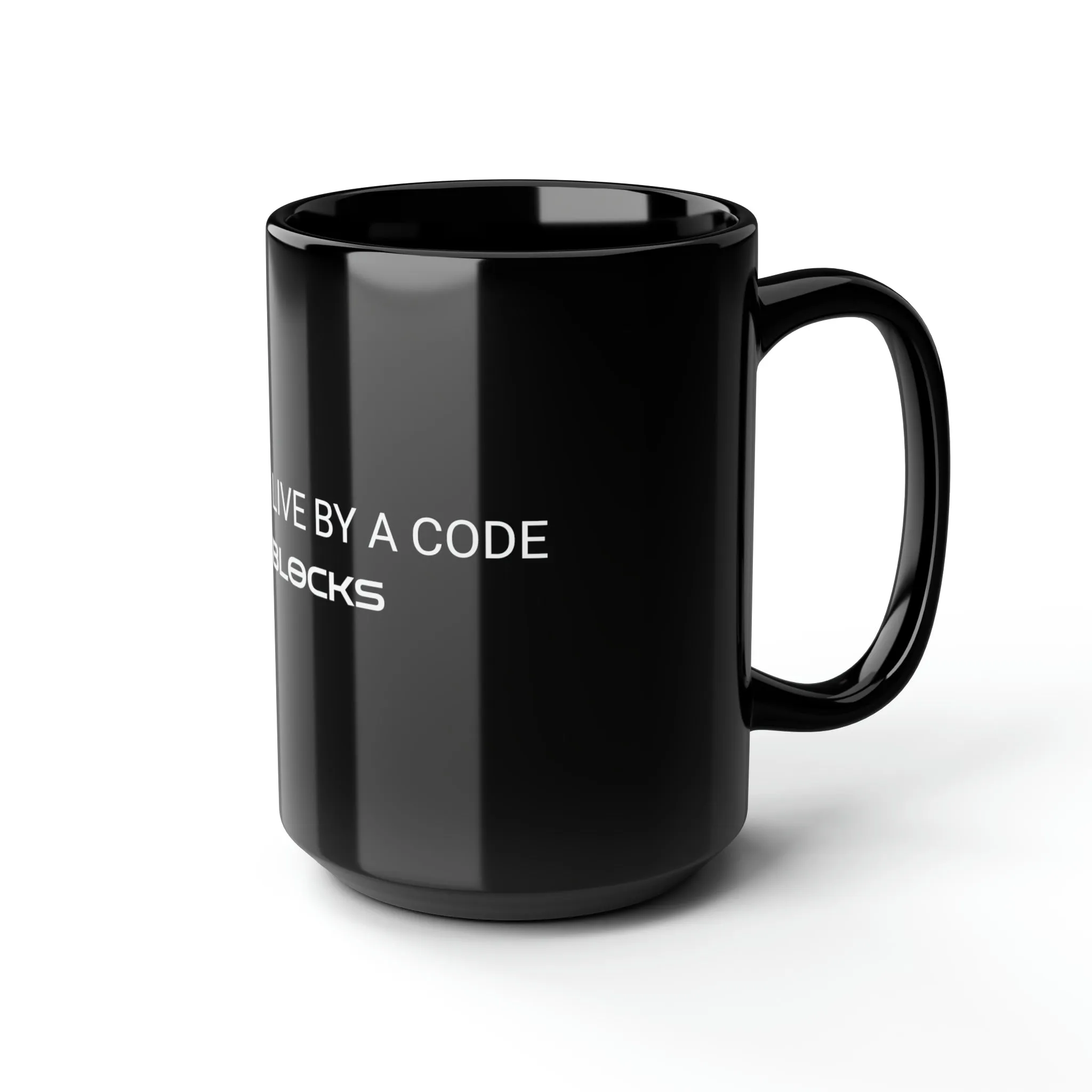 Black Mug, 15oz