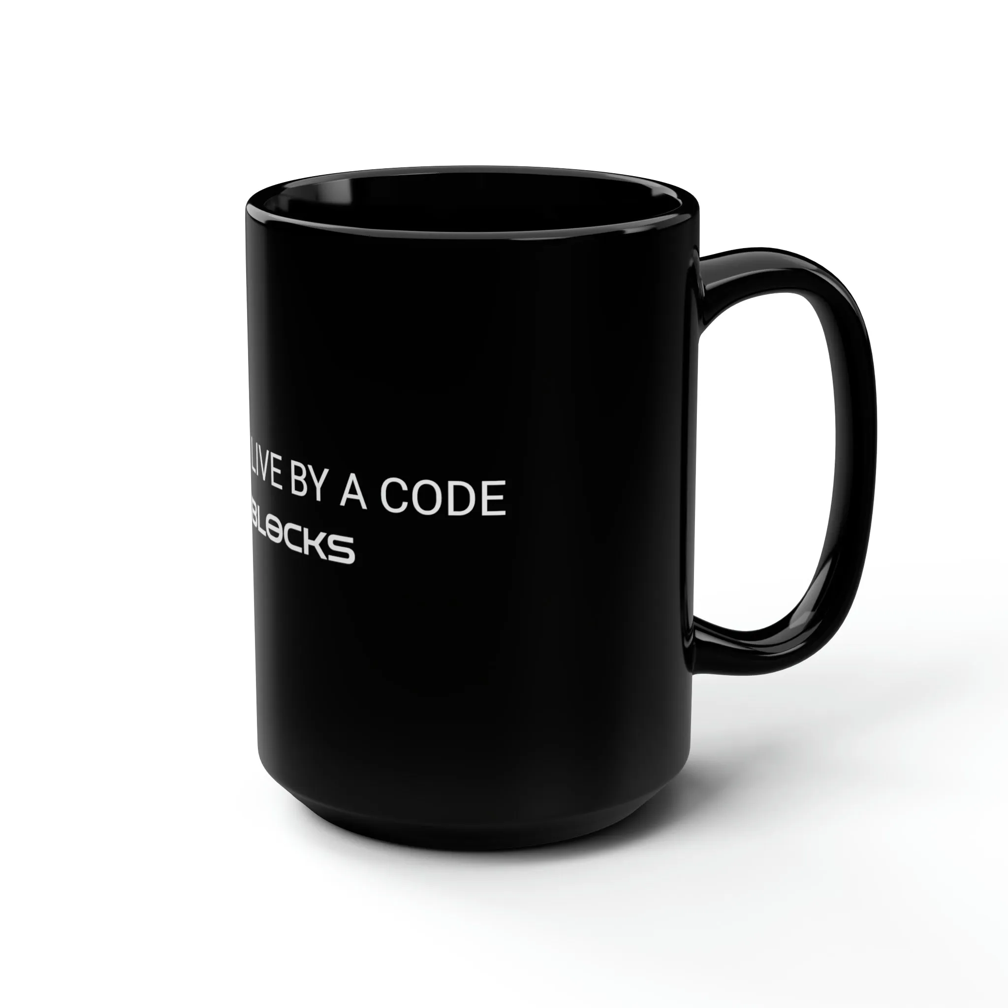 Black Mug, 15oz