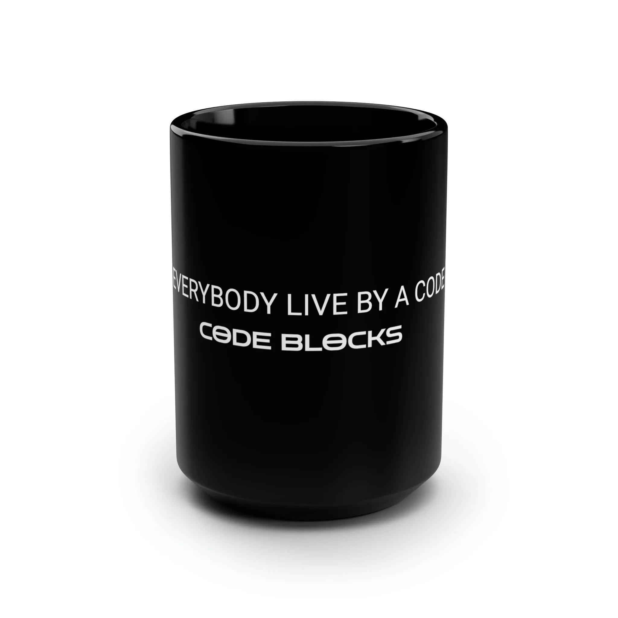 Black Mug, 15oz