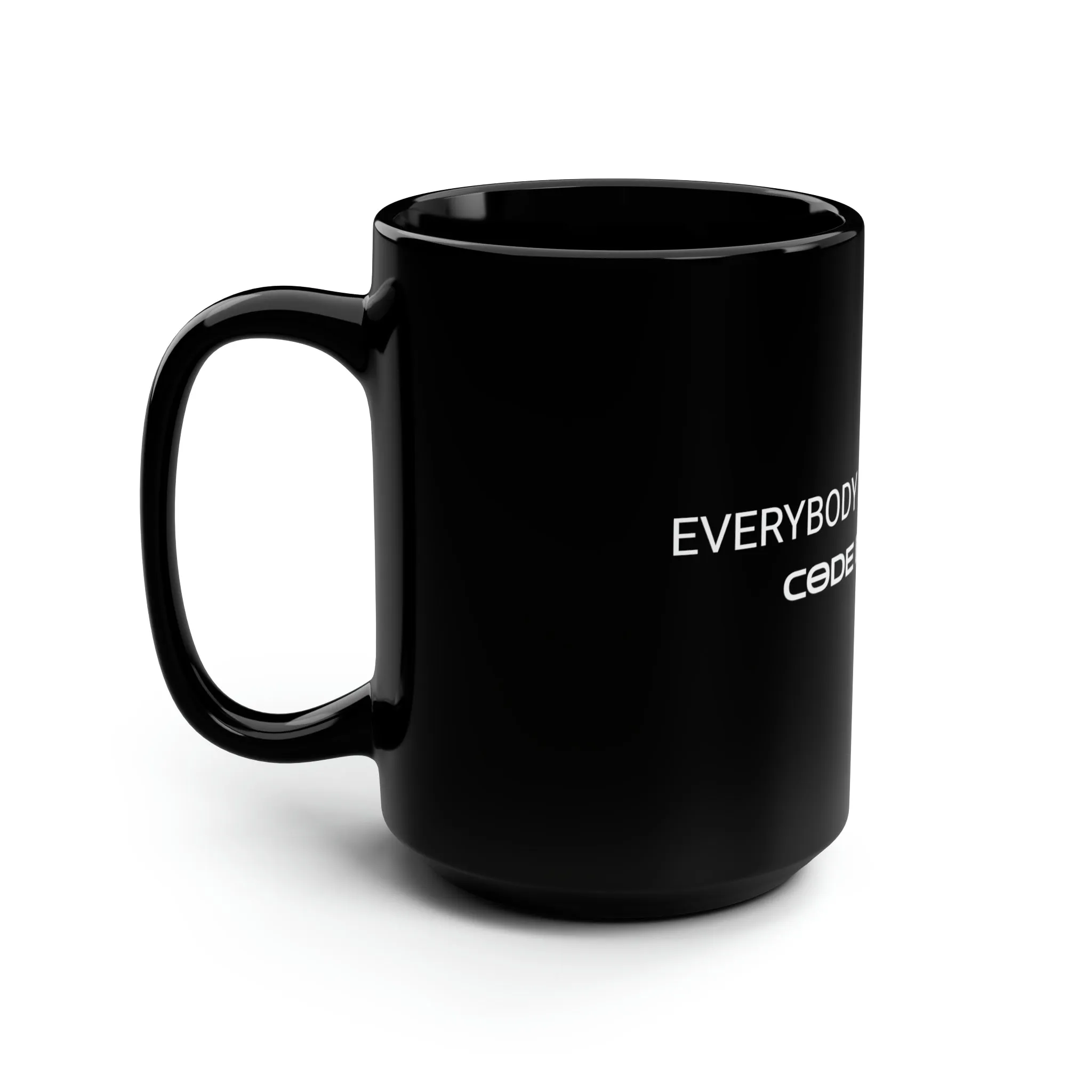 Black Mug, 15oz