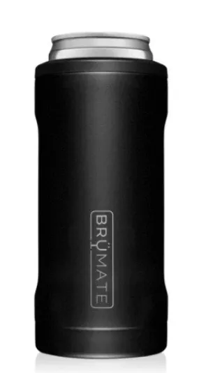 BRUMATE Slim Can Cooler Matte Black