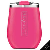 BRUMATE Uncork'd Wine Tumbler Neon Pink