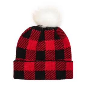 Buffalo Check Beanie