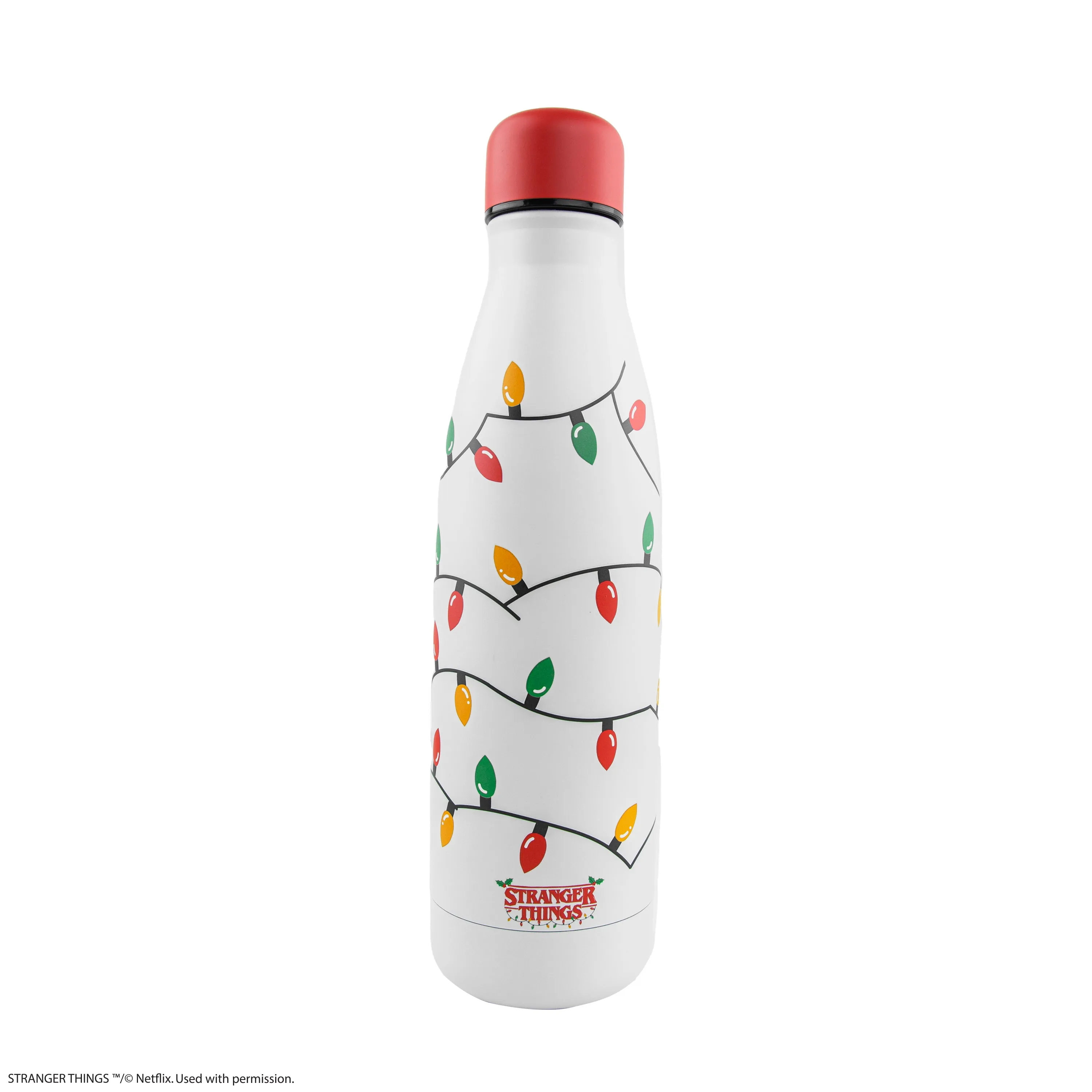 Christmas Lights Insulated Water Bottle