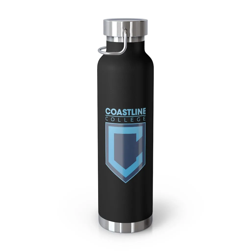 Coastline Earth Day Copper Vacuum Insulated Bottle, 22oz