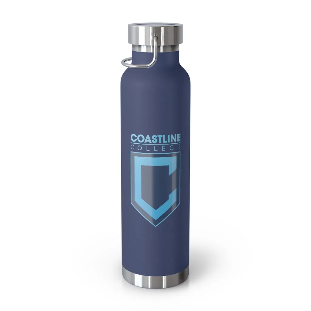 Coastline Earth Day Copper Vacuum Insulated Bottle, 22oz