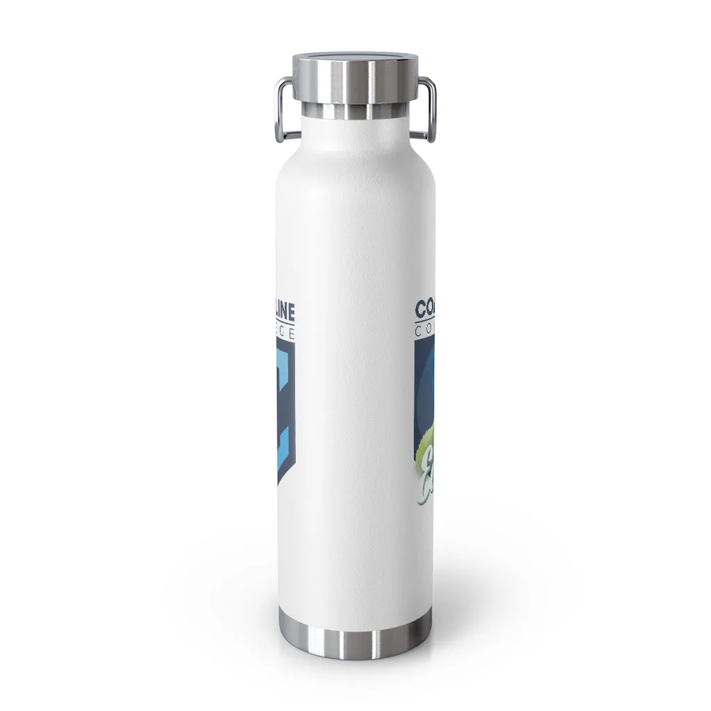 Coastline Earth Day Copper Vacuum Insulated Bottle, 22oz