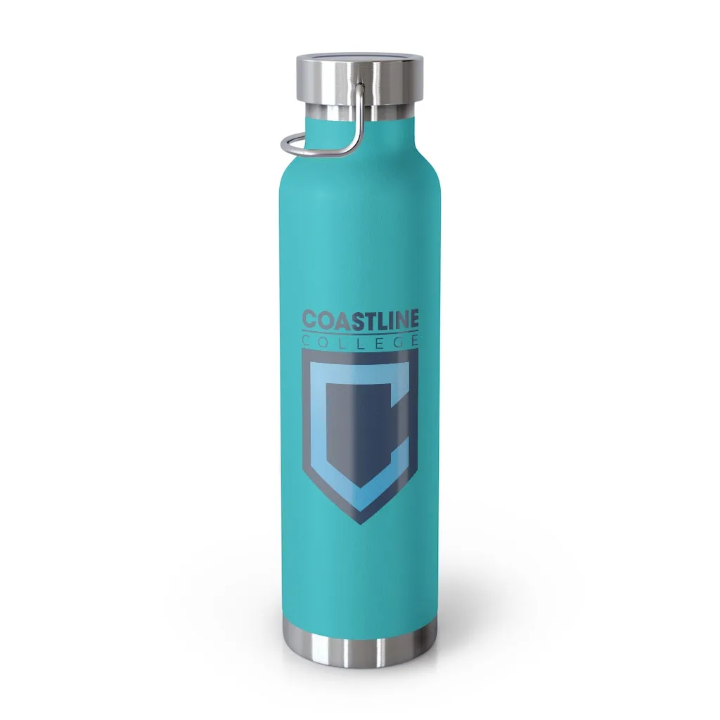 Coastline Earth Day Copper Vacuum Insulated Bottle, 22oz