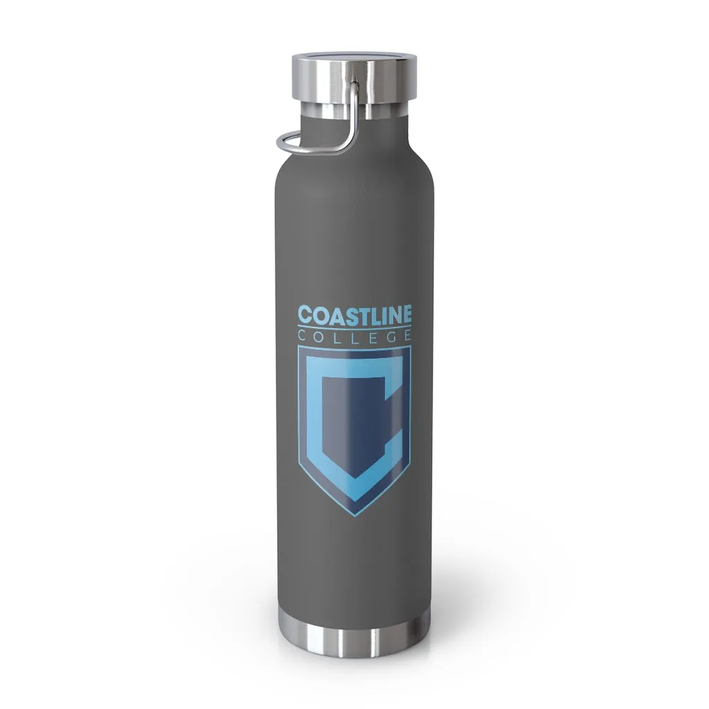 Coastline Earth Day Copper Vacuum Insulated Bottle, 22oz