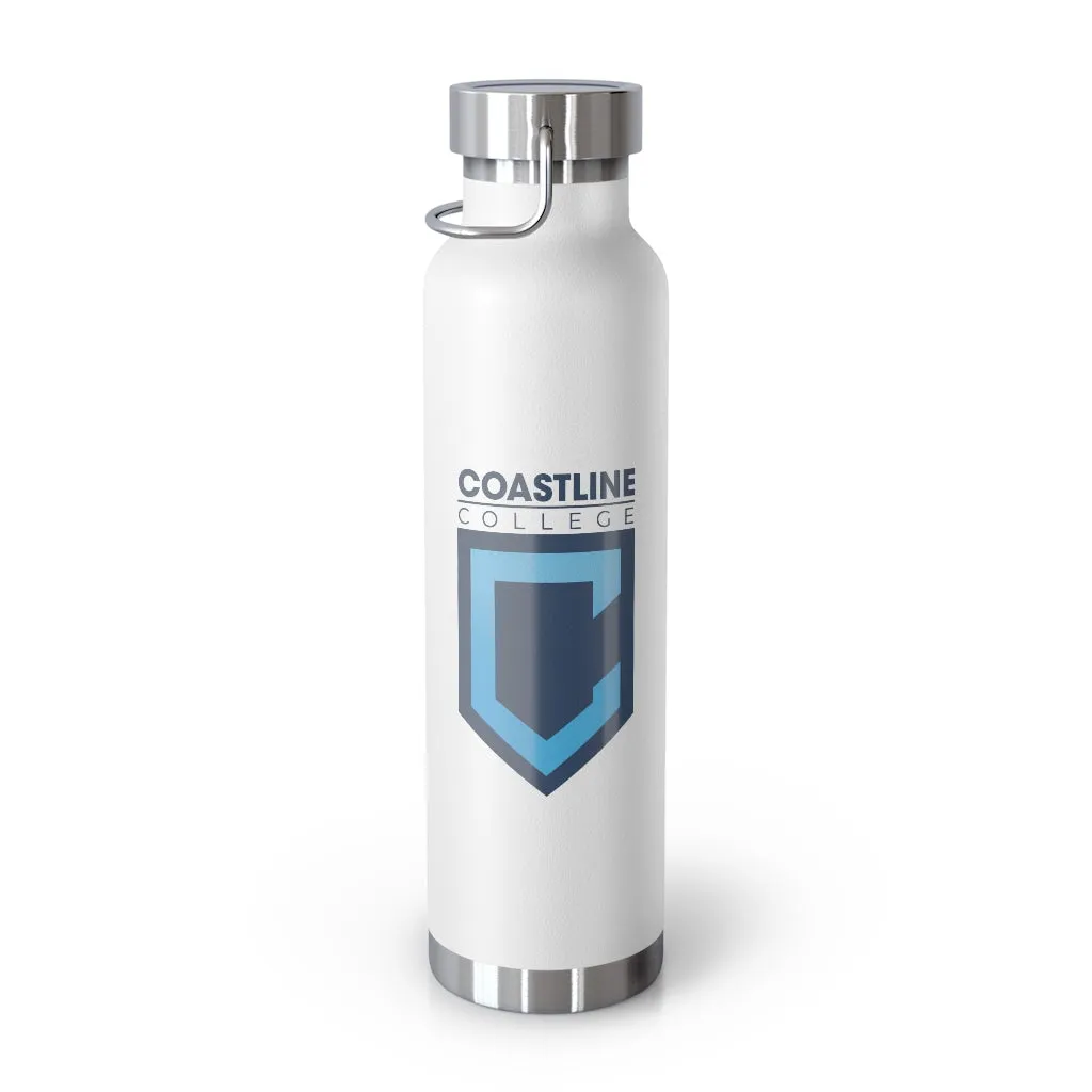 Coastline Earth Day Copper Vacuum Insulated Bottle, 22oz