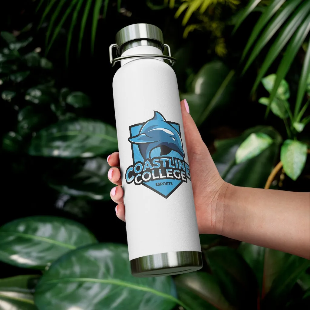 Coastline Esports Copper Vacuum Insulated Bottle, 22oz