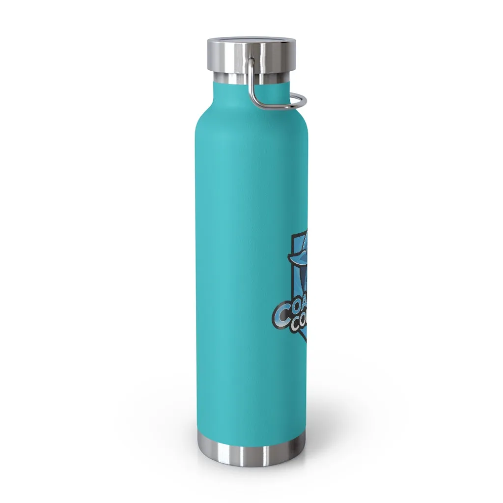 Coastline Esports Copper Vacuum Insulated Bottle, 22oz