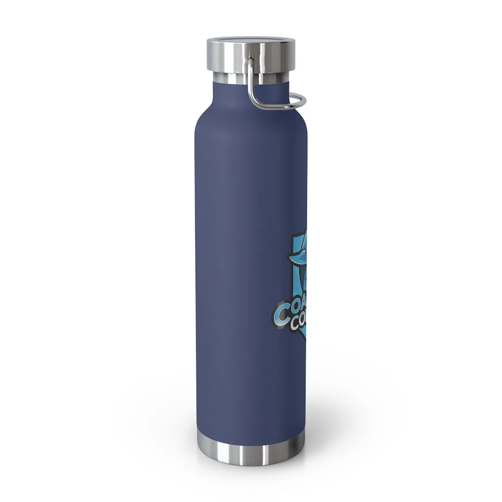 Coastline Esports Copper Vacuum Insulated Bottle, 22oz