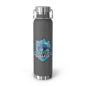 Coastline Esports Copper Vacuum Insulated Bottle, 22oz