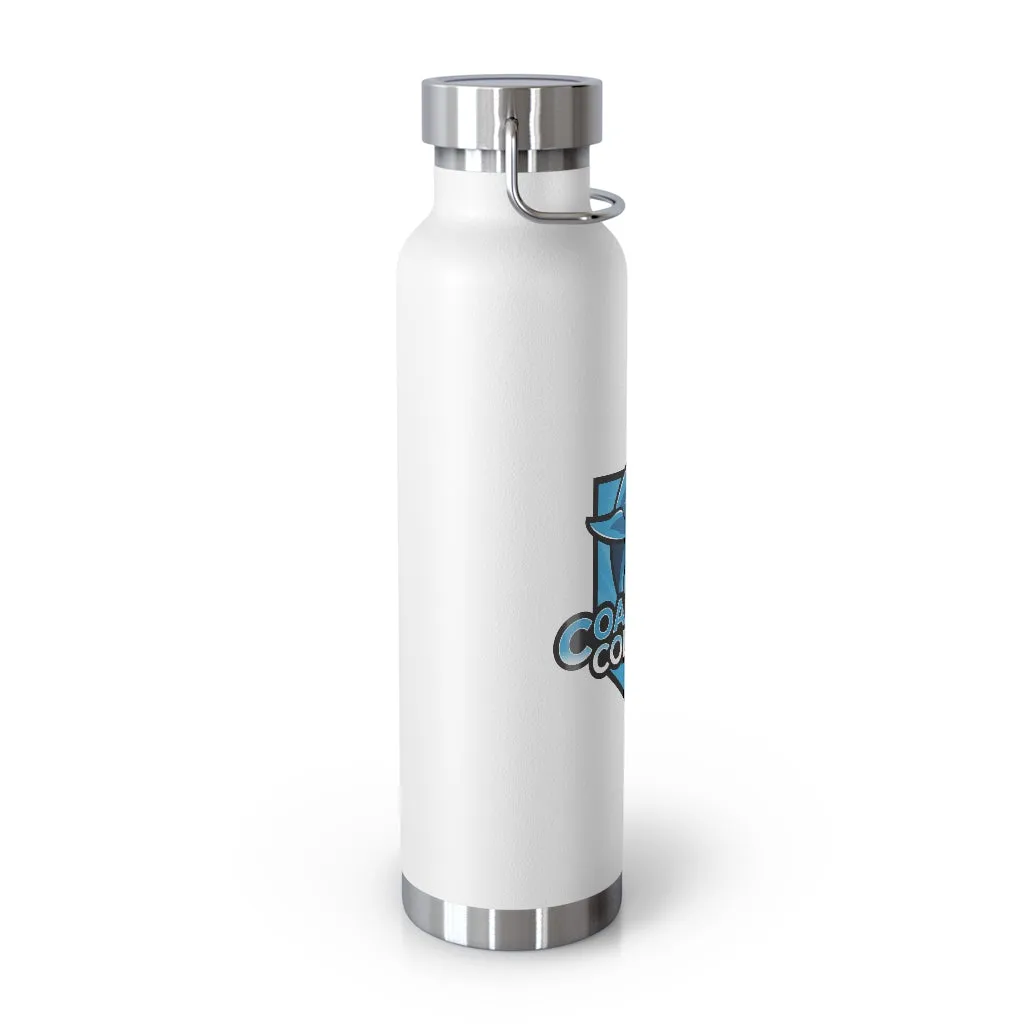 Coastline Esports Copper Vacuum Insulated Bottle, 22oz