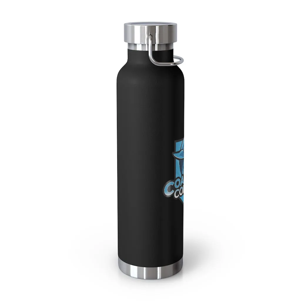 Coastline Esports Copper Vacuum Insulated Bottle, 22oz