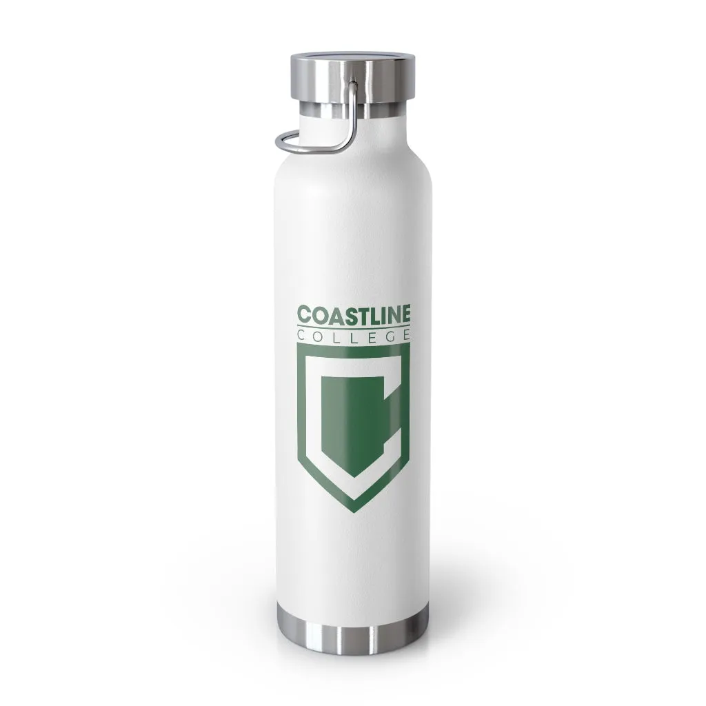 Coastline "Earth Day is Every Day" Copper Vacuum Insulated Bottle, 22oz