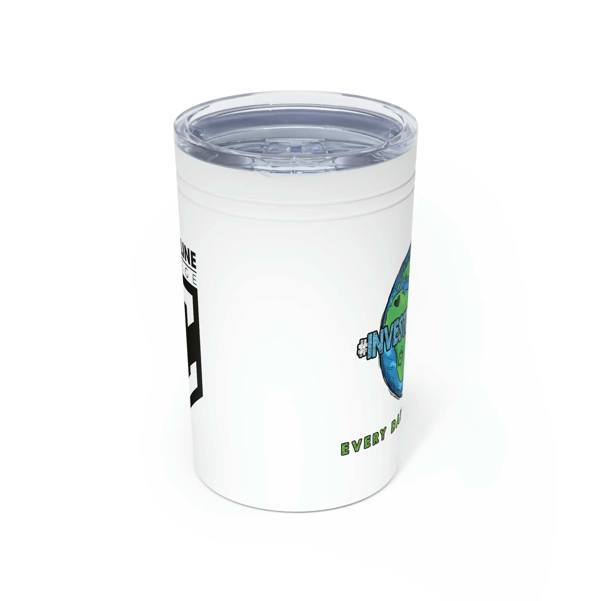 Coastline "Invest In Our Planet" Vacuum Insulated Tumbler, 11oz