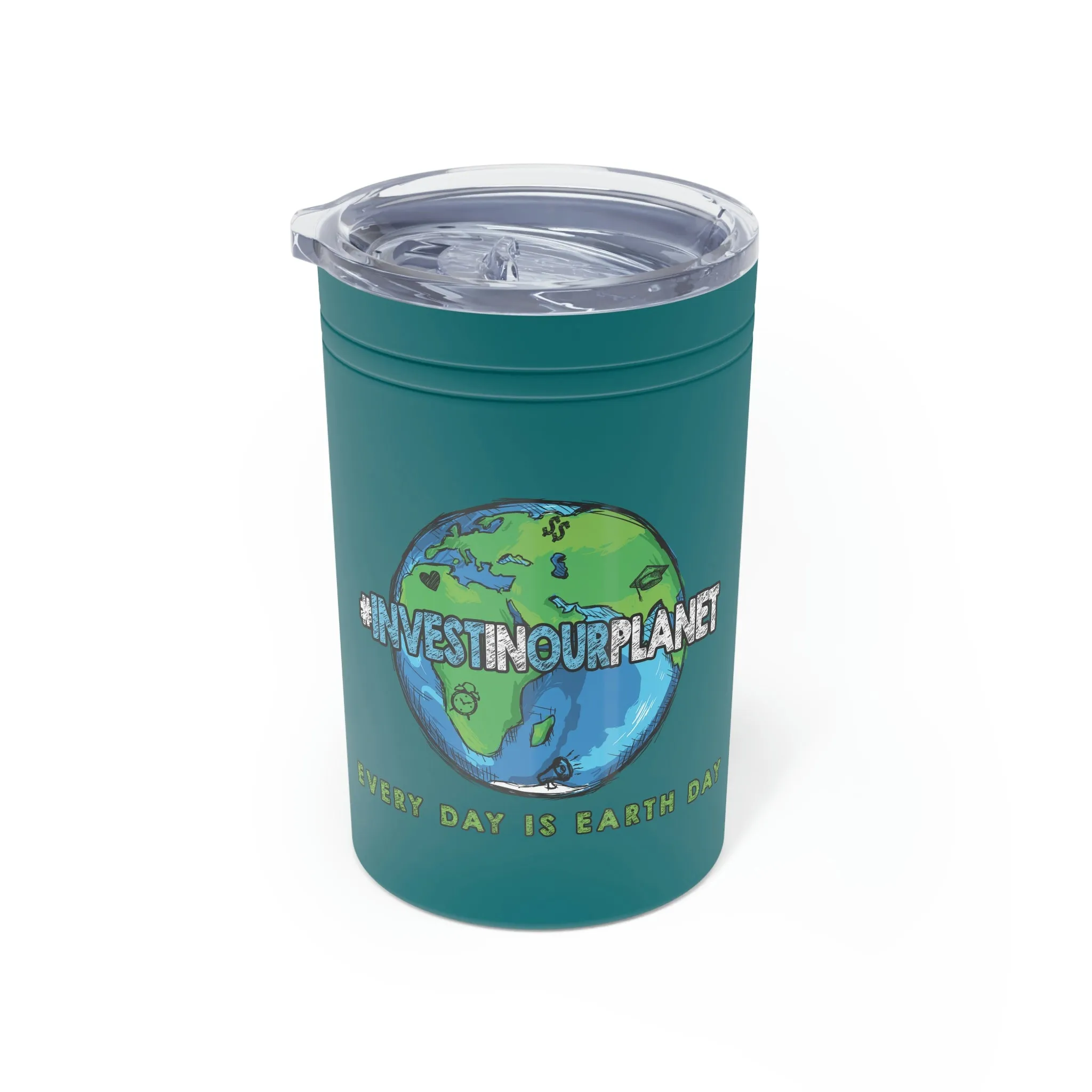 Coastline "Invest In Our Planet" Vacuum Insulated Tumbler, 11oz