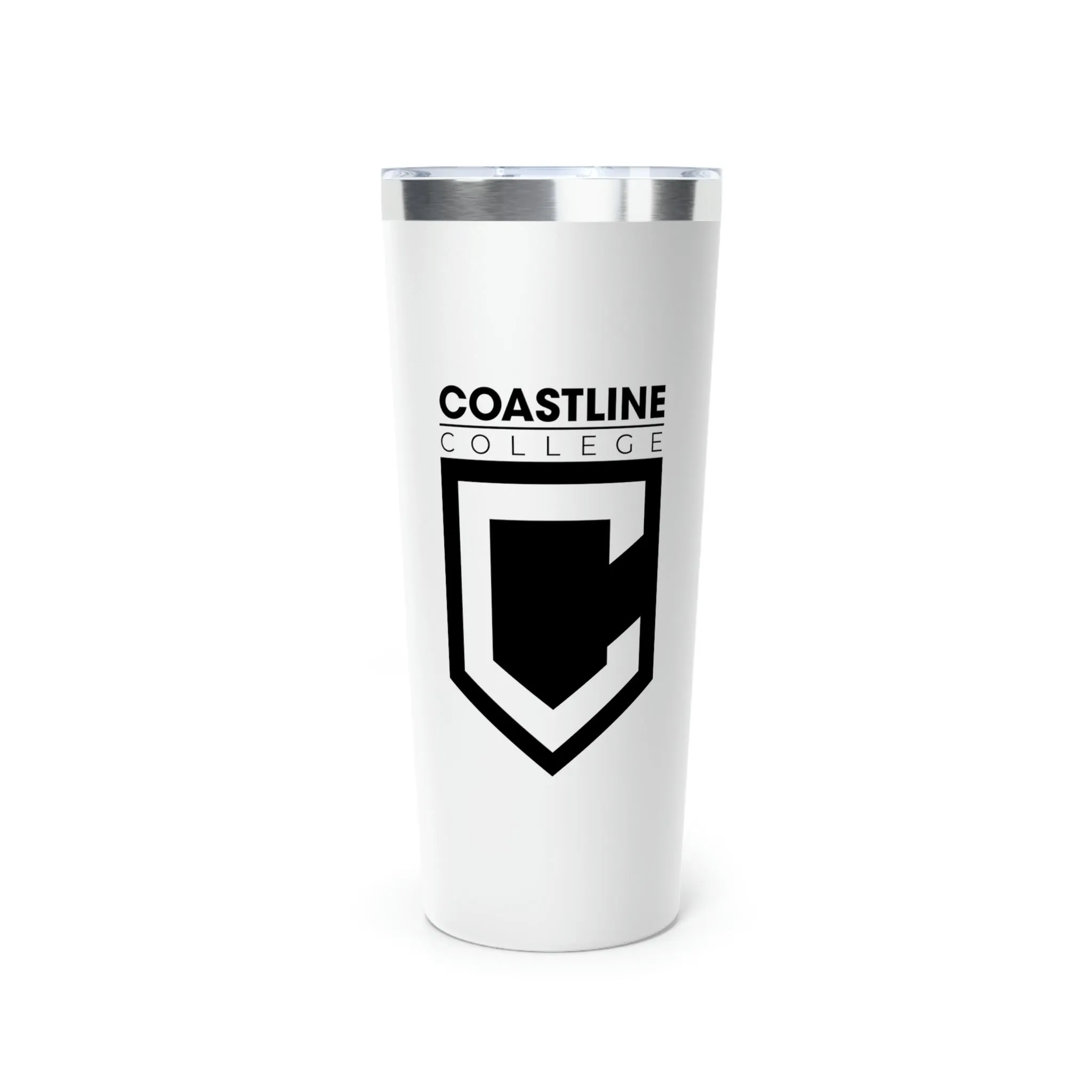 Coastline Summertime Sunset Copper Vacuum Insulated Tumbler, 22oz