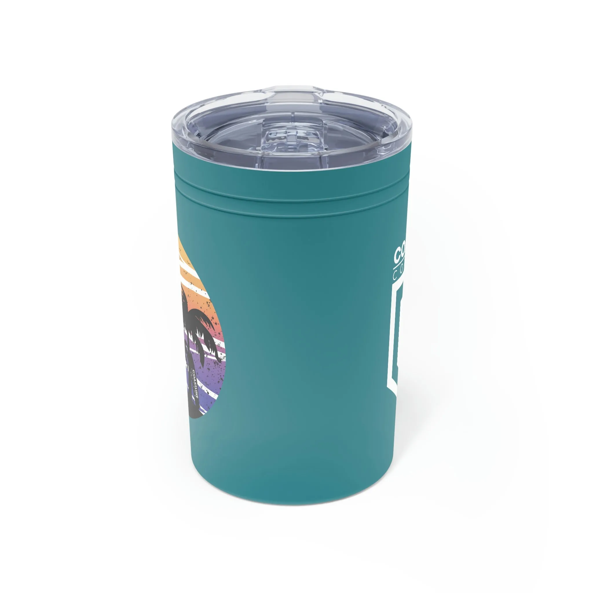 Coastline Summertime Sunset Vacuum Insulated Tumbler, 11oz