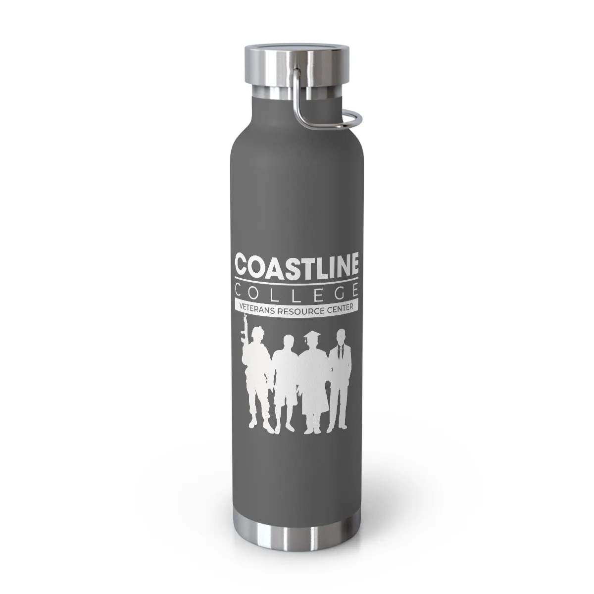 Coastline Veterans Resource Center Copper Vacuum Insulated Bottle, 22oz