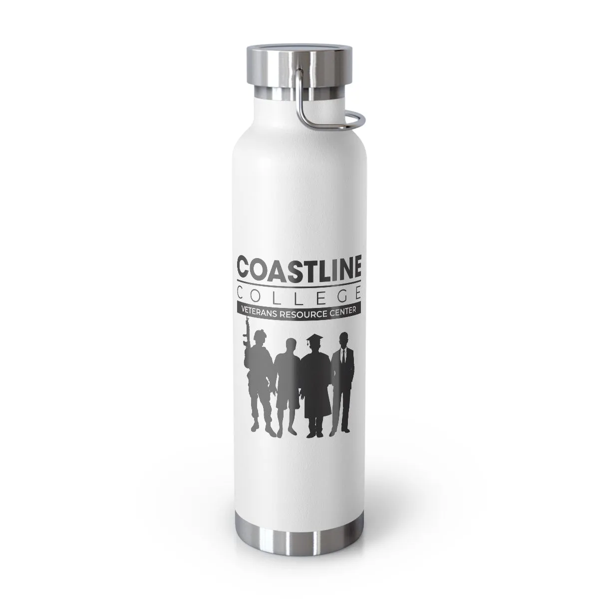 Coastline Veterans Resource Center Copper Vacuum Insulated Bottle, 22oz