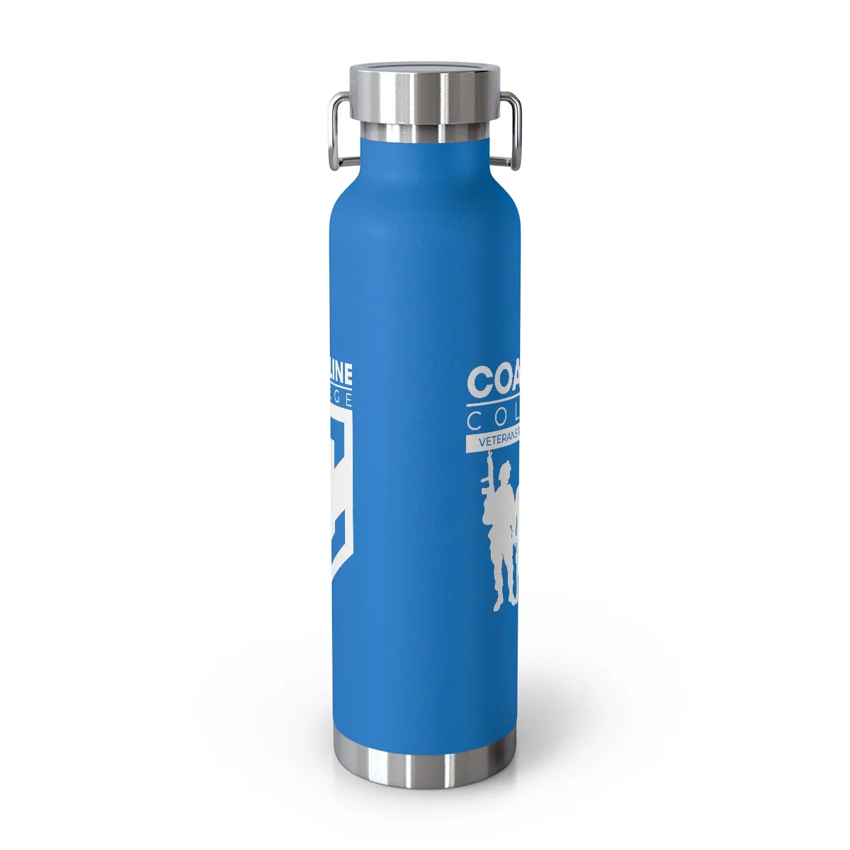 Coastline Veterans Resource Center Copper Vacuum Insulated Bottle, 22oz