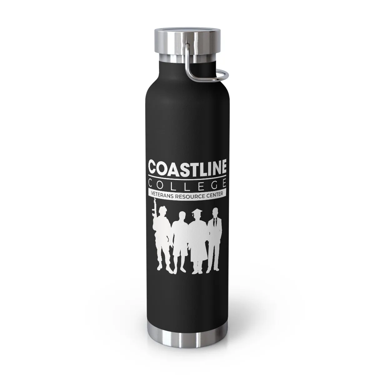 Coastline Veterans Resource Center Copper Vacuum Insulated Bottle, 22oz