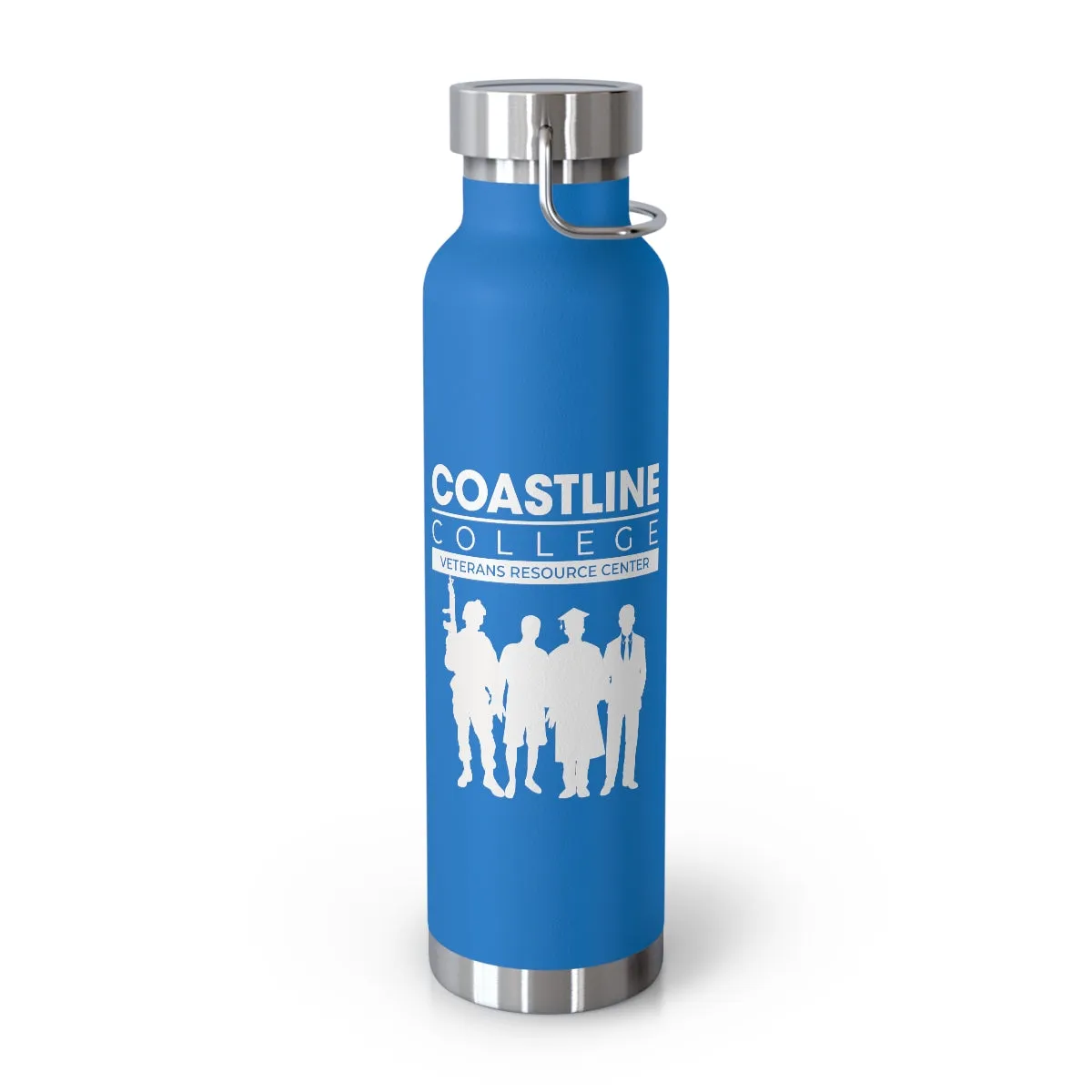 Coastline Veterans Resource Center Copper Vacuum Insulated Bottle, 22oz