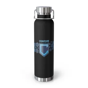 Coastline Winter Wave Copper Vacuum Insulated Bottle, 22oz