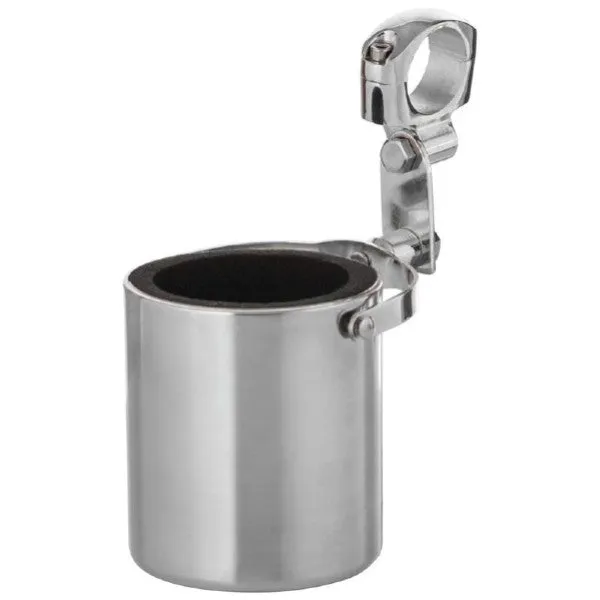 Daniel Smart Diamond Plate Stainless Cup Holder