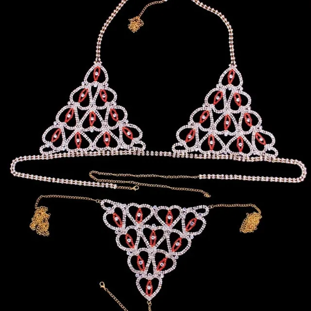 Diamond Heart Bikini