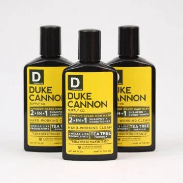 Duke Cannon Superior Grade Hair Wash 2 in 1