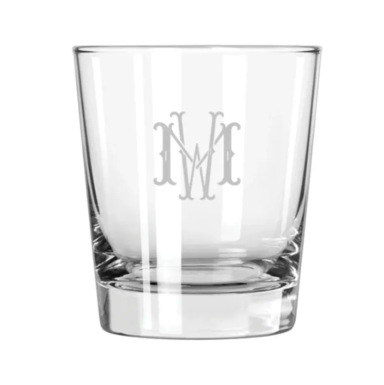 Engraved Glass High Ball