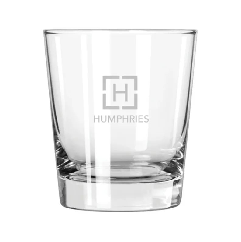 Engraved Glass High Ball