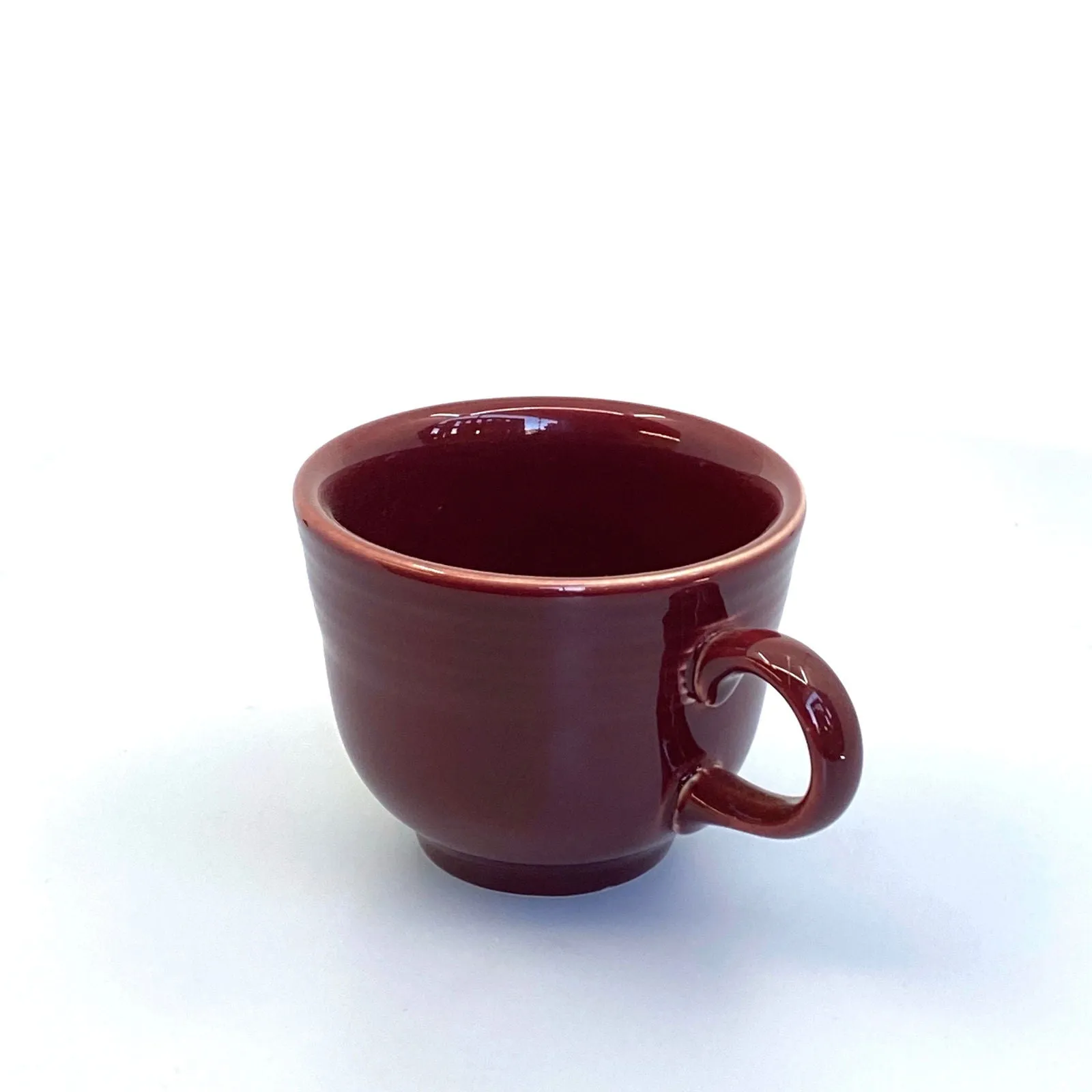 Fiesta Cinnabar Brown Replacement Tea Coffee Cup 7.75 Fl Oz Homer Laughlin Co USA.