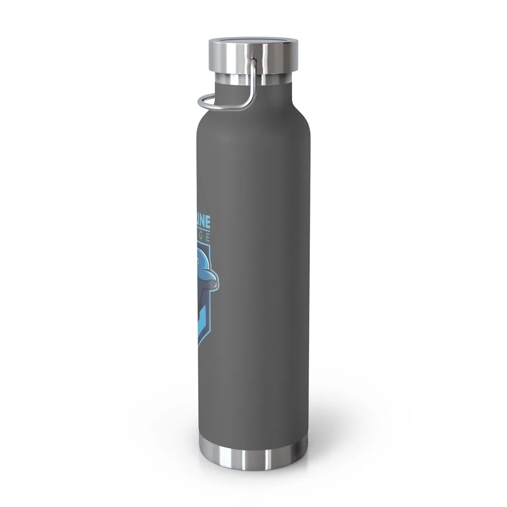 Fin Collection Copper Vacuum Insulated Bottle, 22oz